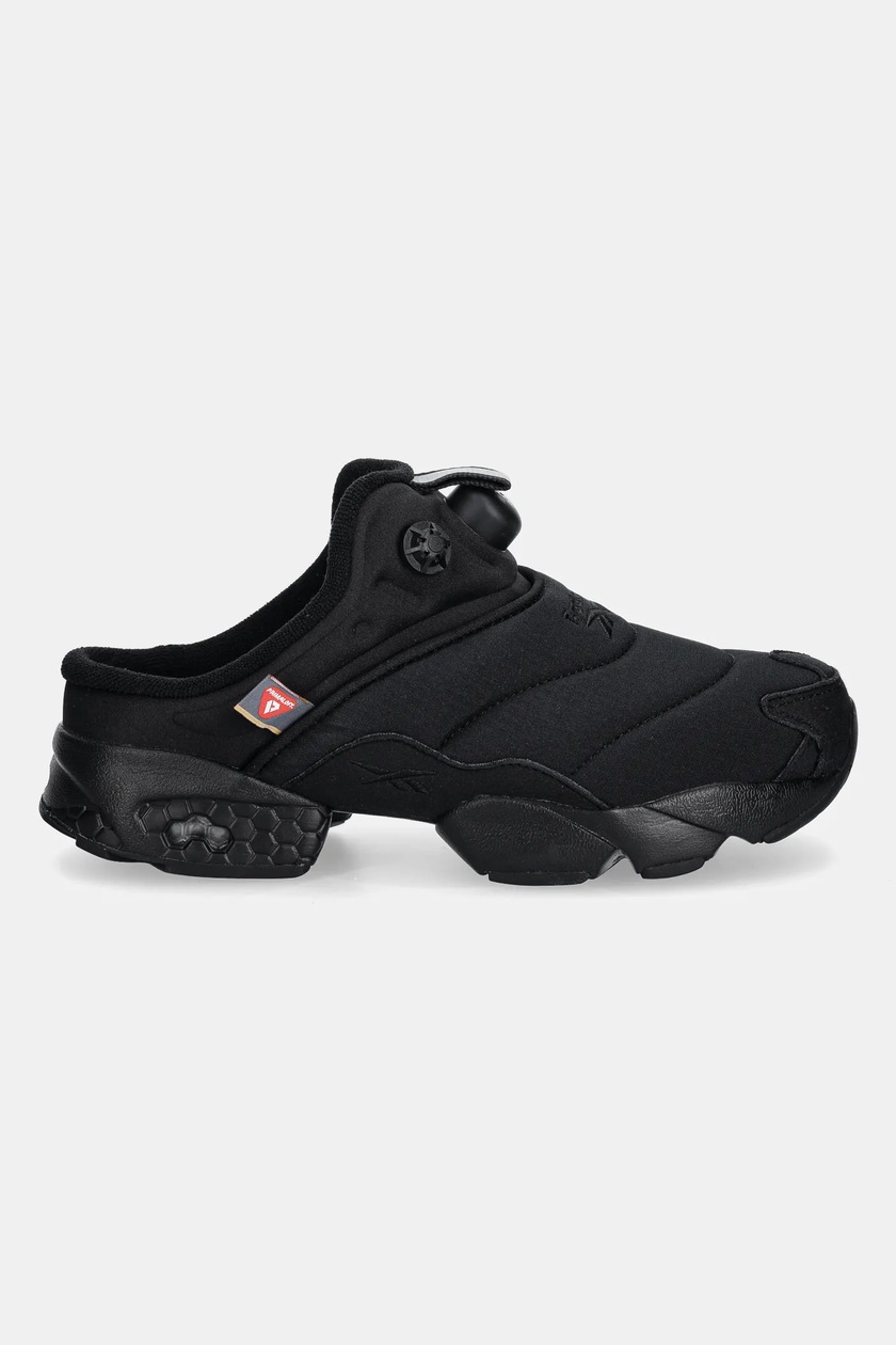 スニーカー Reebok Instapump Fury Mule Triple Black 100202693 RESO4FY6UB Reebok Classic sliders Instapump Fury Mule black color