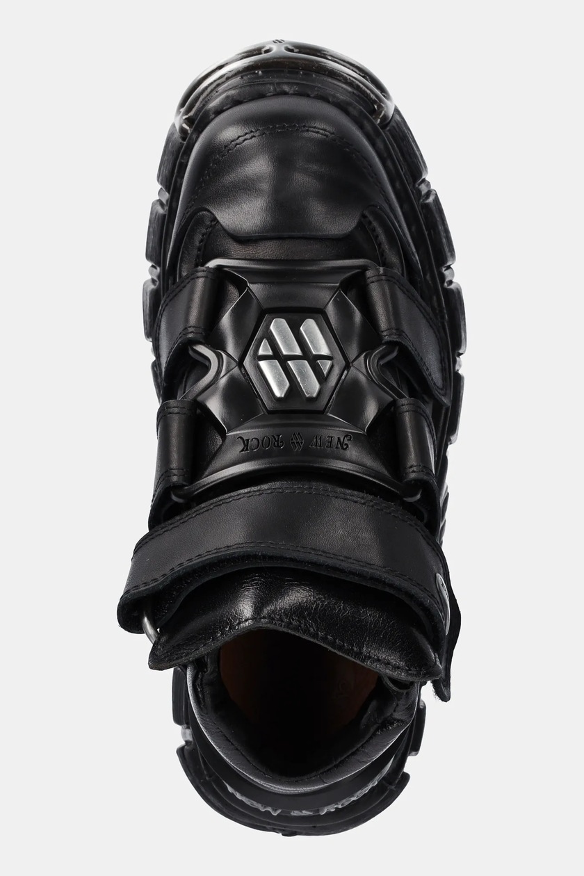 むっせー ankle-boot-metallic-m-285-