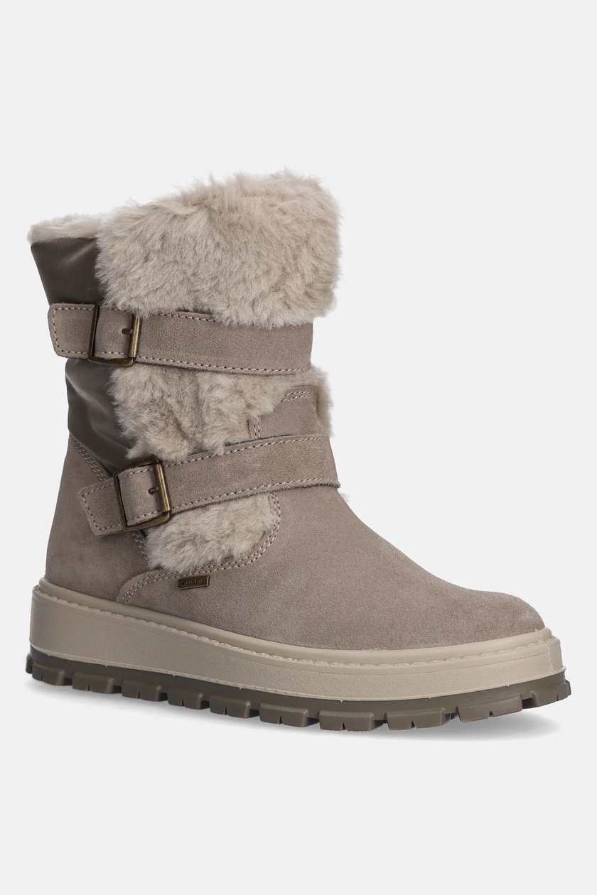 Stivaletti Con Plateau E Pelliccia Stile UGG | Don Zapas - Foto 7
