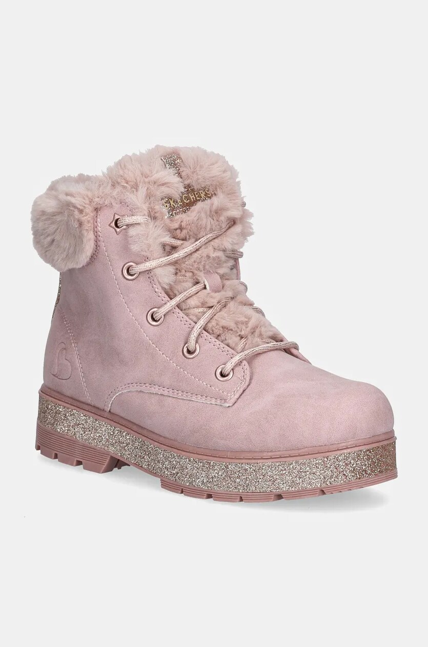 Skechers scarpe invernali bambini STREET GLITZ colore rosa 310952L