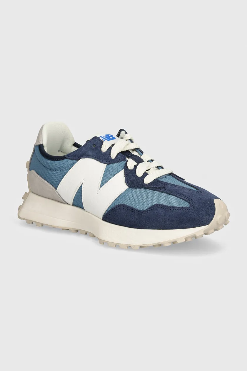 New balance 327 outlet brown and blue