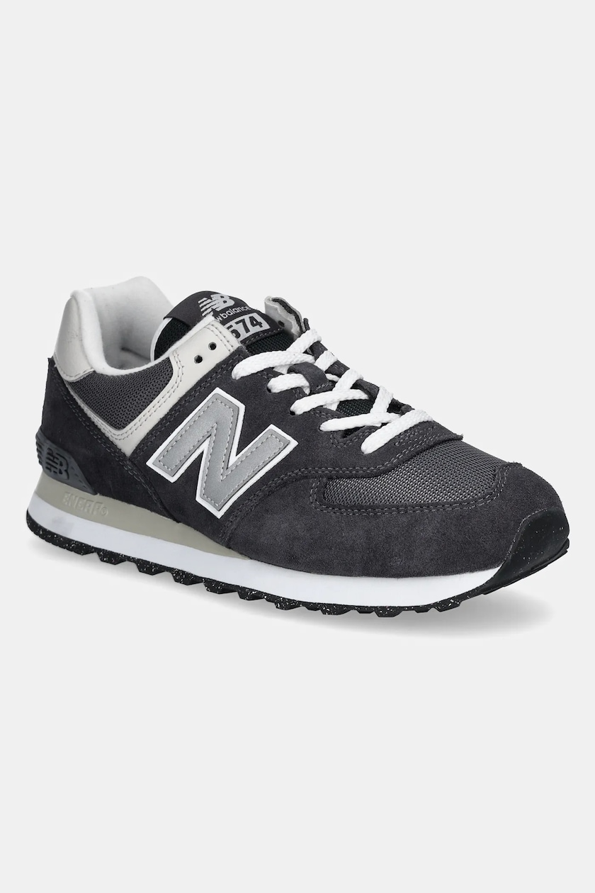 New balance 574 uomo nere sales