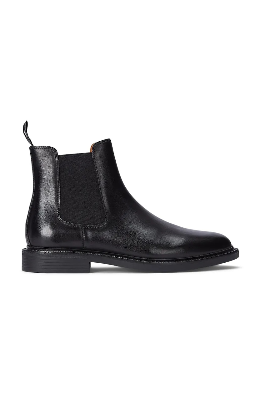 Ralph lauren black boots mens sales