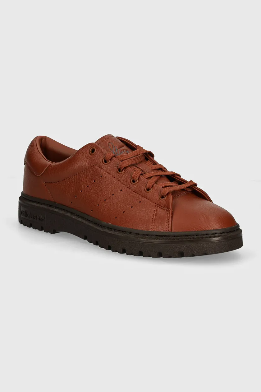 Are adidas shoes real leather best sale