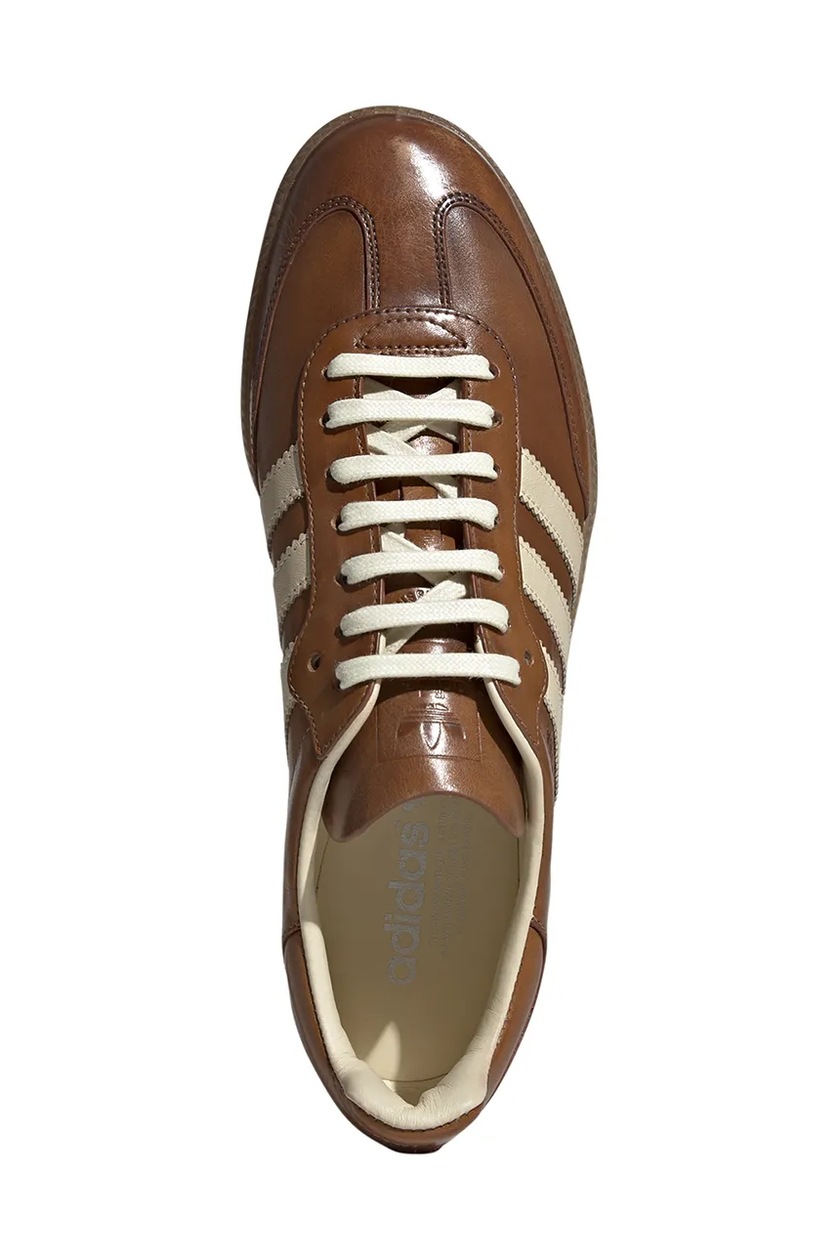adidas Originals leather sneakers Samba OG Mii brown color IE9121 at PRM US