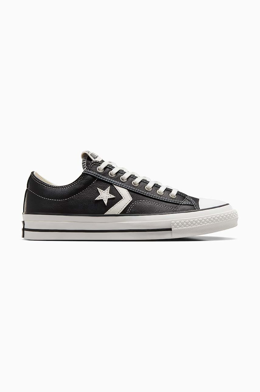 Converse tenisówki skórzane Star Player 76 męskie kolor czarny