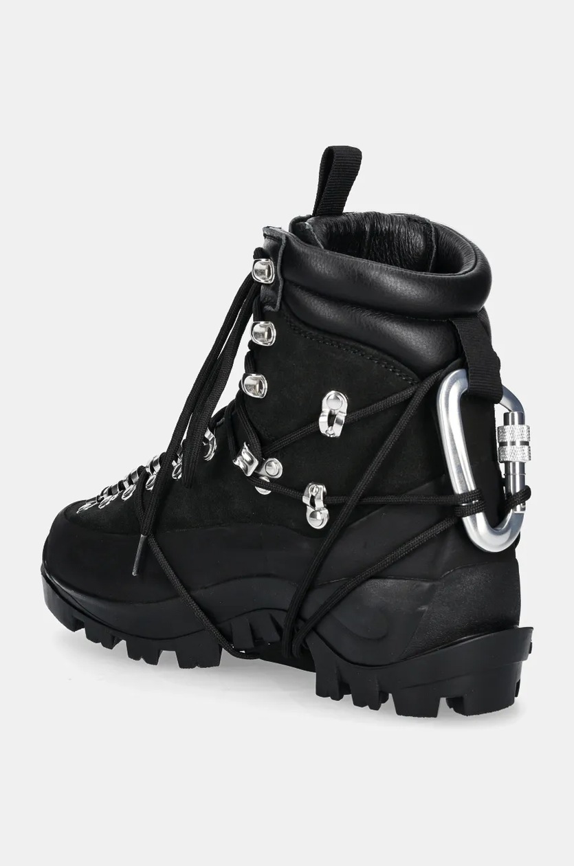 HELIOT EMIL lace-up Leather Hiking Boots | Black | FARFETCH