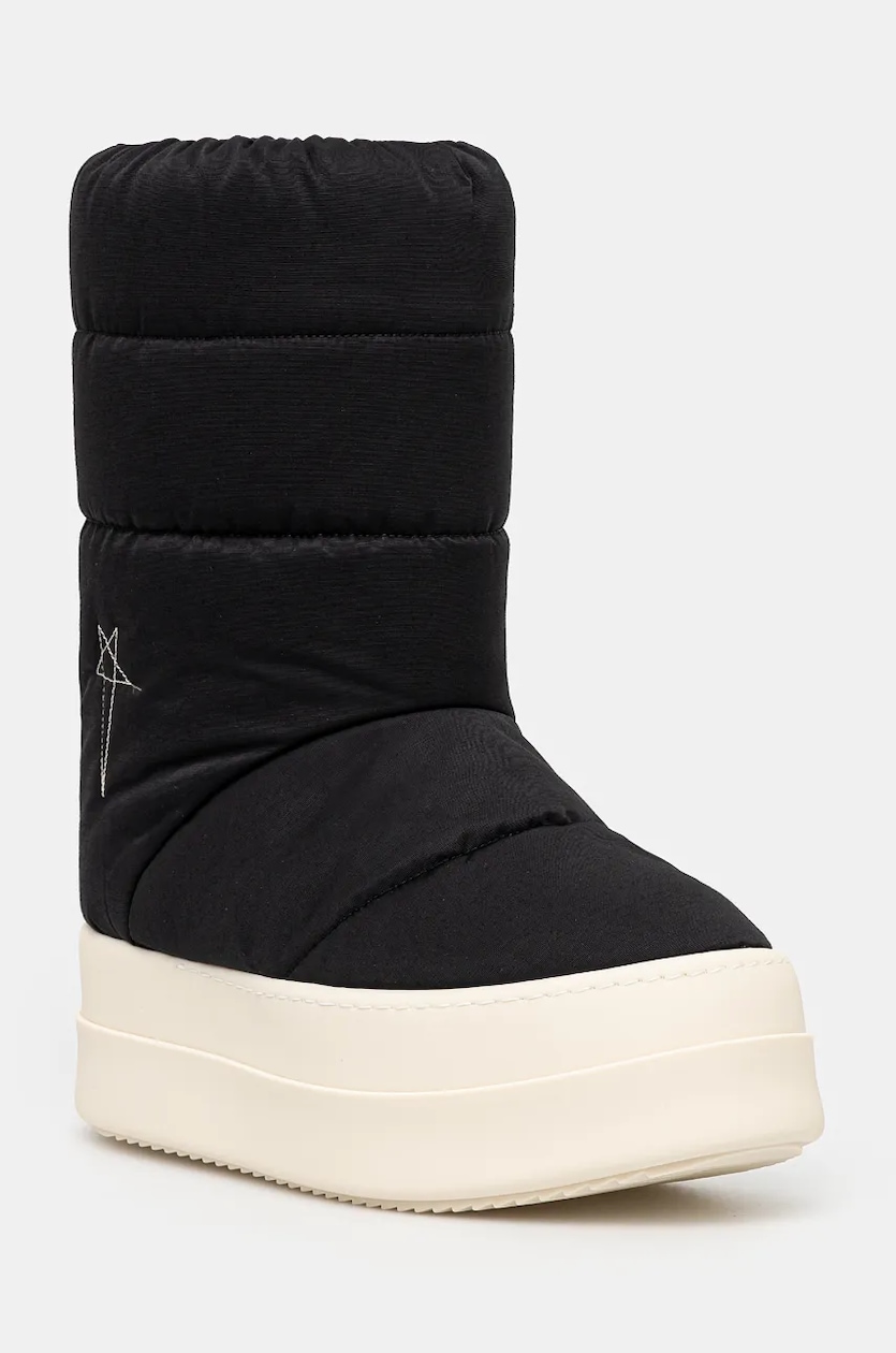 Rick Owens shoes Woven Padded Boots Army Megatooth Ankle Boot PRM EU