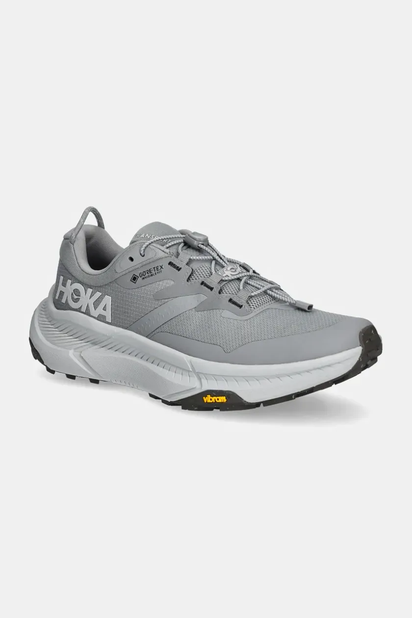 Ботинки Hoka Trail Code GTX мужские цвет серый | ANSWEAR.ua Ботинки Hoka Trail Code GTX мужские цвет серый | ANSWEAR.ua