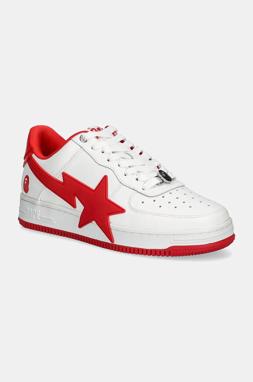 A Bathing Ape sneakers STA OS 2 M2 red color 1K20191314