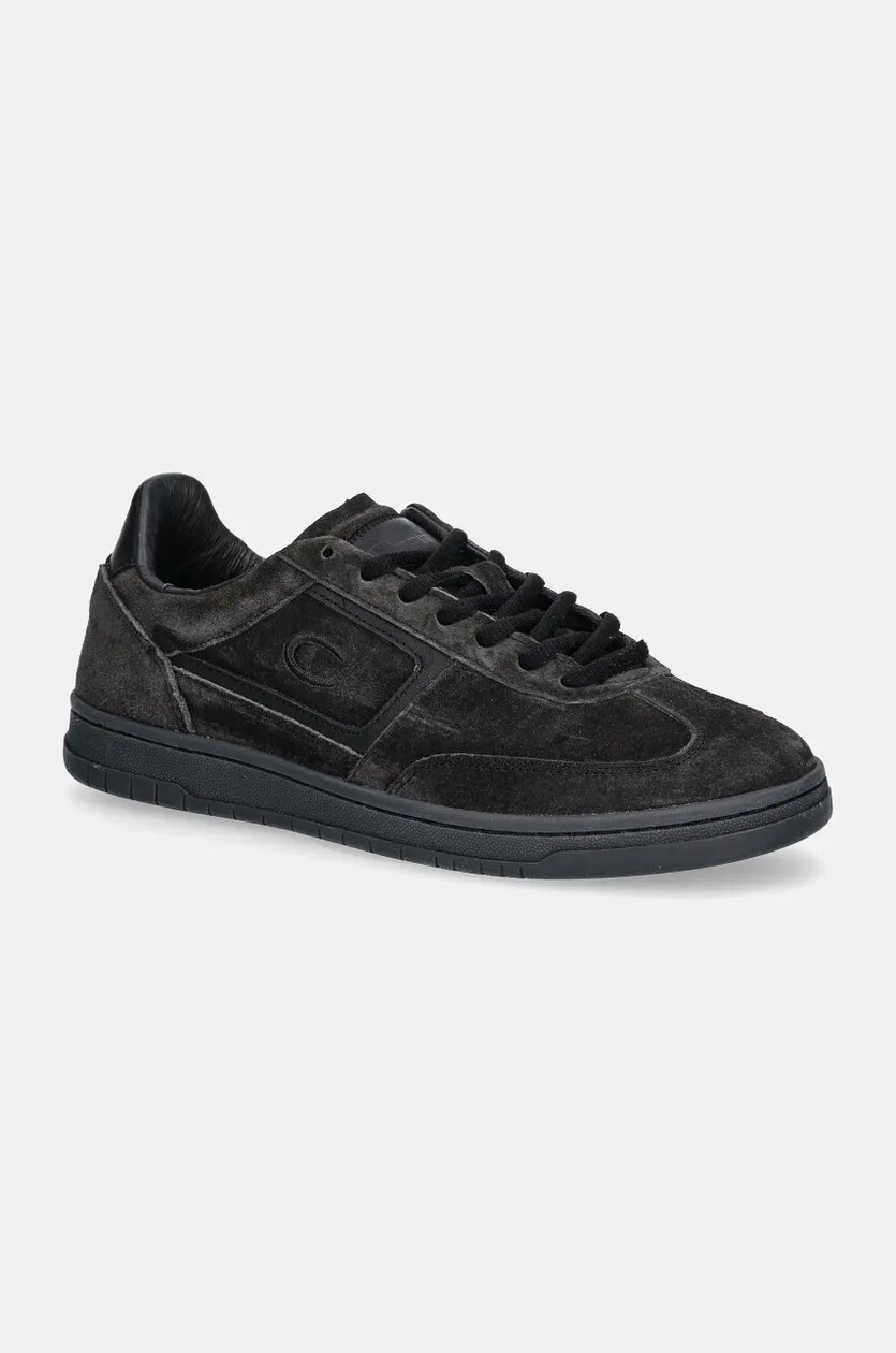 Champion suede sneakers CL78 I A SUEDE Low Cut black color S22376