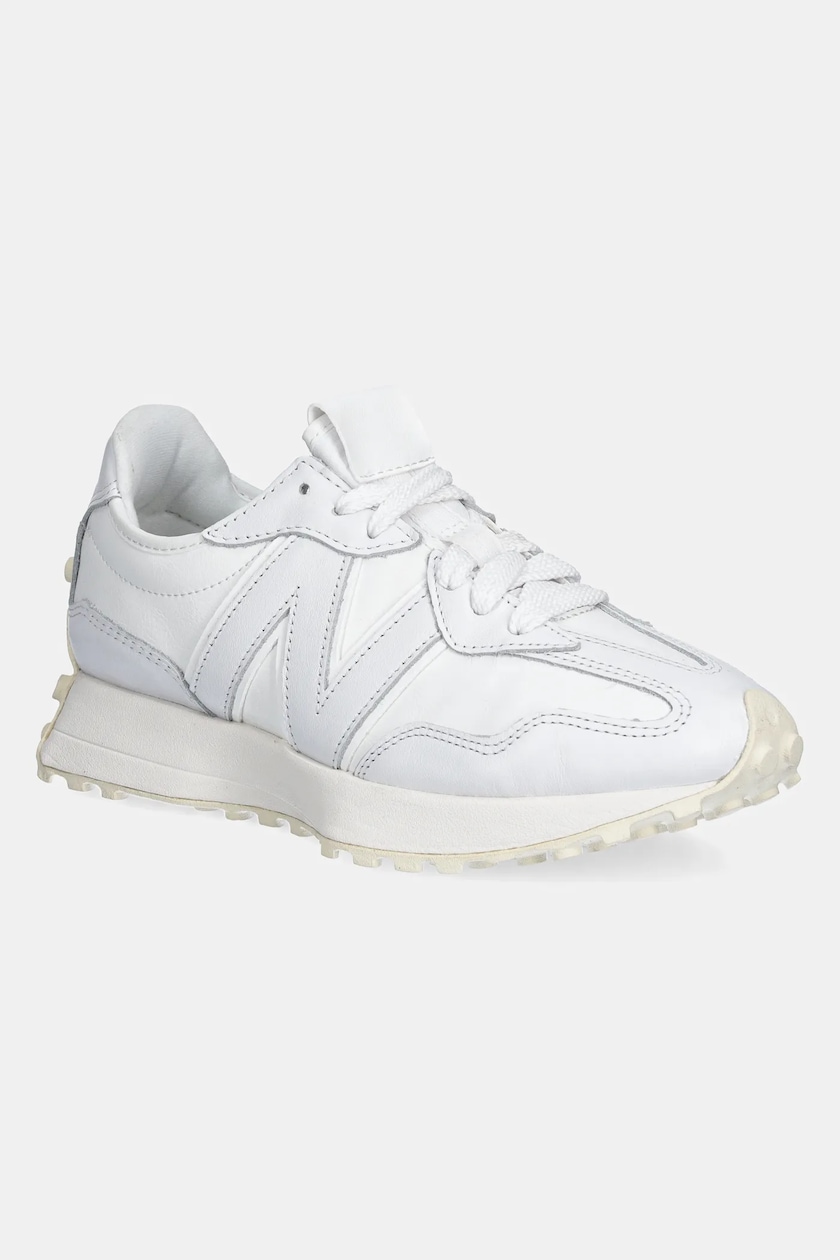 スニーカー NEW BALANCE Sneakers Women Leather White New Balance leather sneakers 327 white color U327LP at PRM US