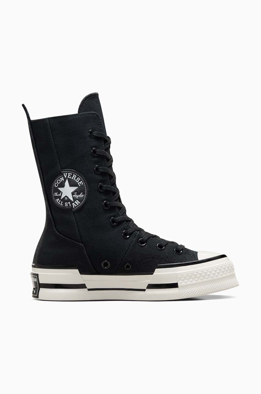 Amazon.com | Converse Chuck 70 Plus Hi (Big Kid) Black/Egret