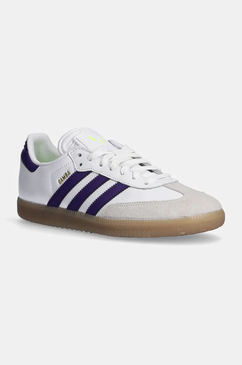 adidas Performance buty halowe Samba Messi kolor bia y IH8161 Answear