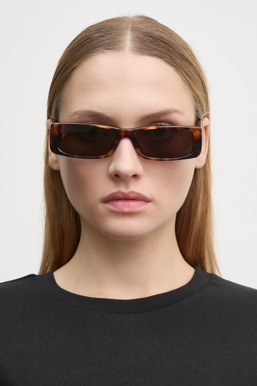 LINDA FARROW sunglasses CARA brown color LFL1252C12SUN at PRM US