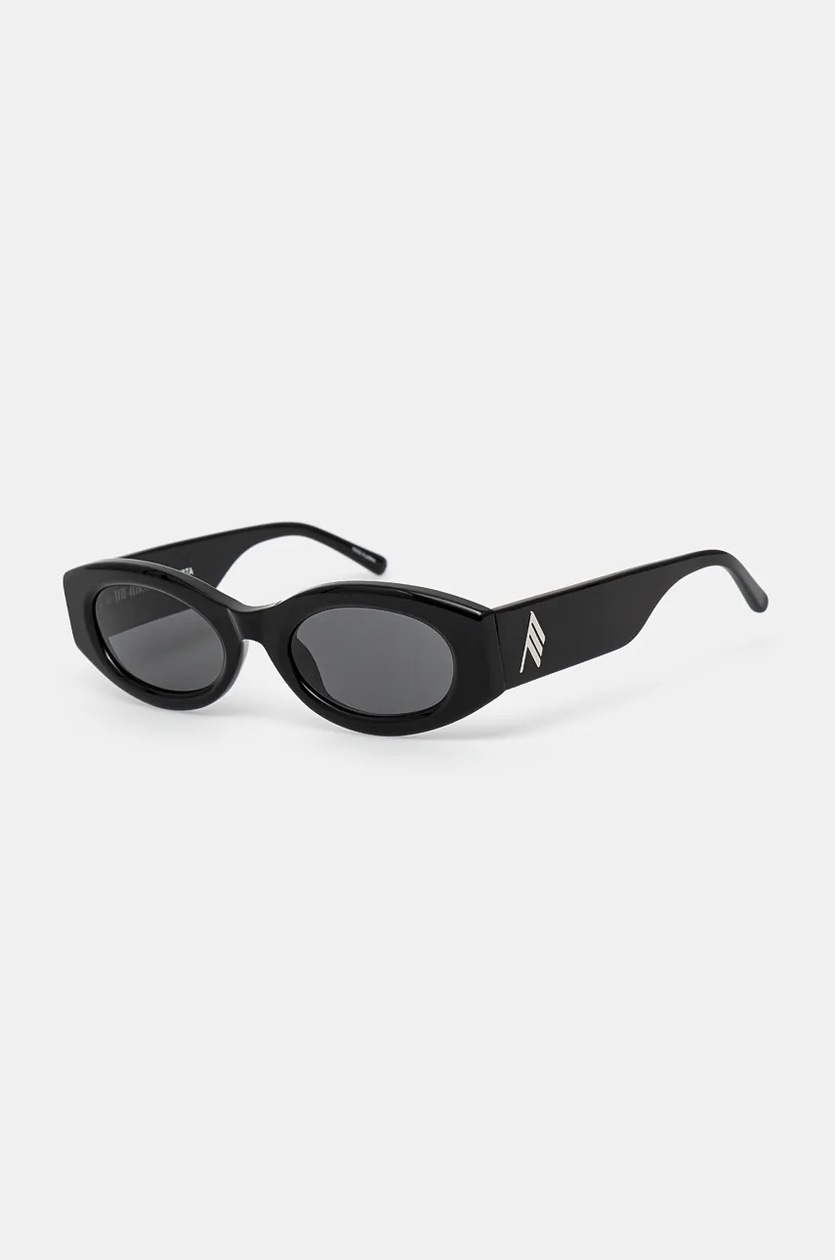 サングラス THE ATTICO Woman Sunglasses Black ATTICO3C1SUN C1 The Attico - The Attico Edie Aviator Sunglasses in Black