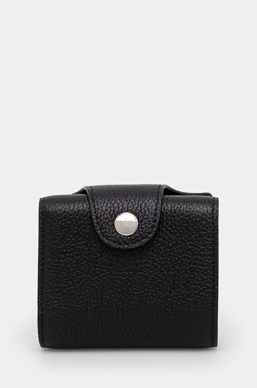 A.P.C. leather wallet Trifold Charles PRM EU