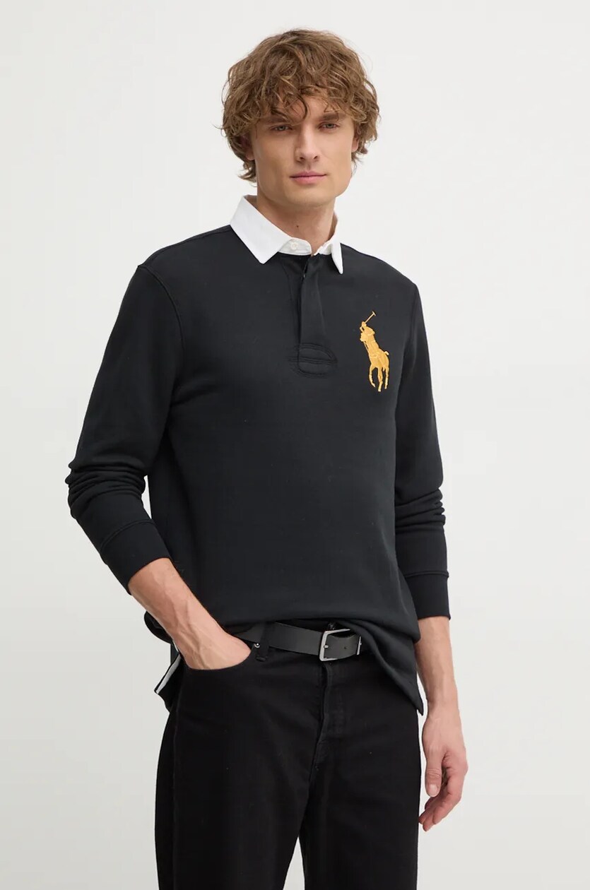 Lacoste cotton polo shirt blue color at PRM US