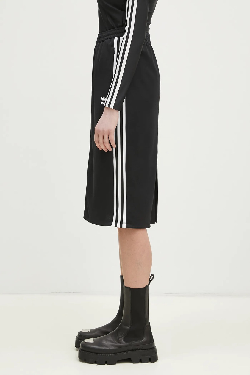 adidas Originals skirt Adicolor Classic 3S Skirt black color