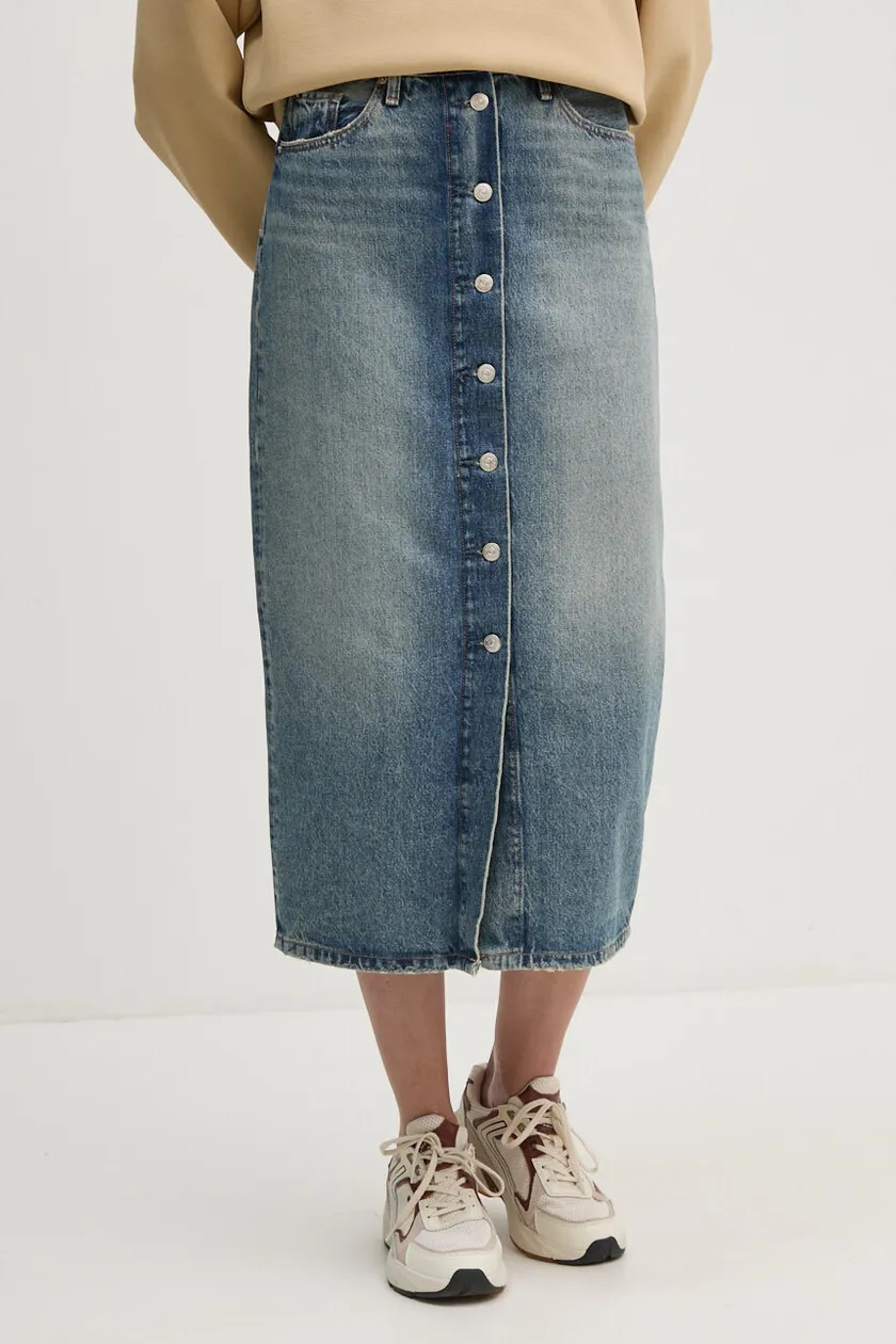 Gonna di jeans tommy hilfiger outlet