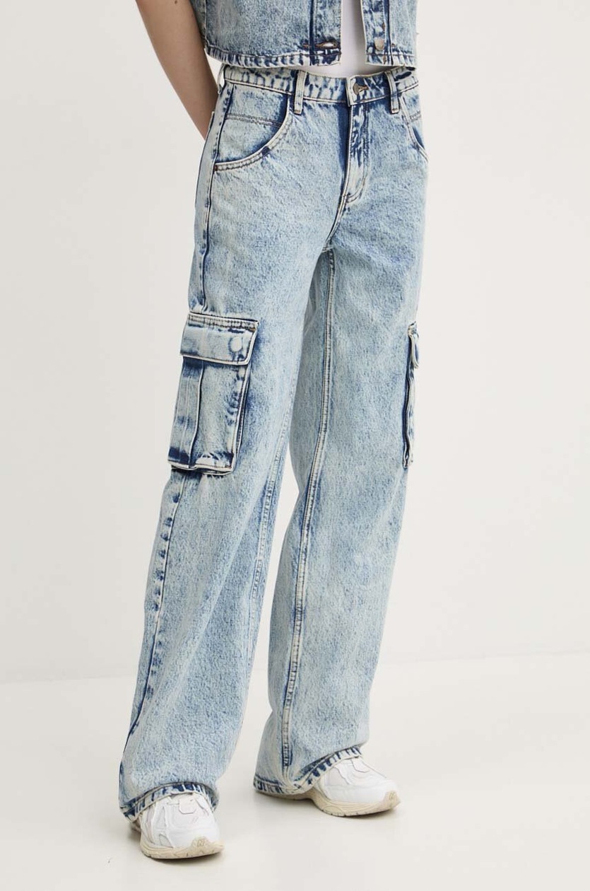 MM6 Maison Margiela jeansy damskie high waist S52LA0241