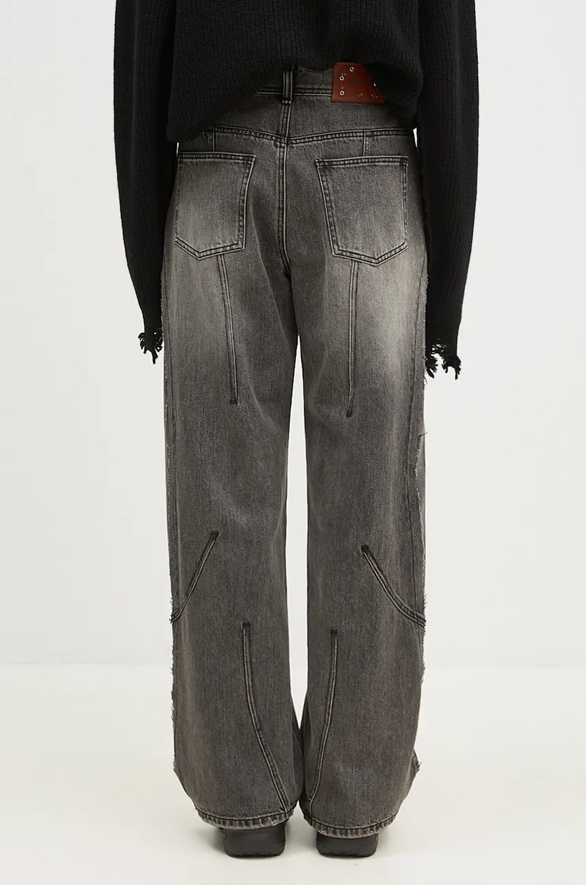 パンツ ANDERSSON BELL Panel Carpenter Wide Leg Jeans apa743mWASHED PANEL CARPENTER WIDE-LEG JEANS apa743m(WASHED BLUE