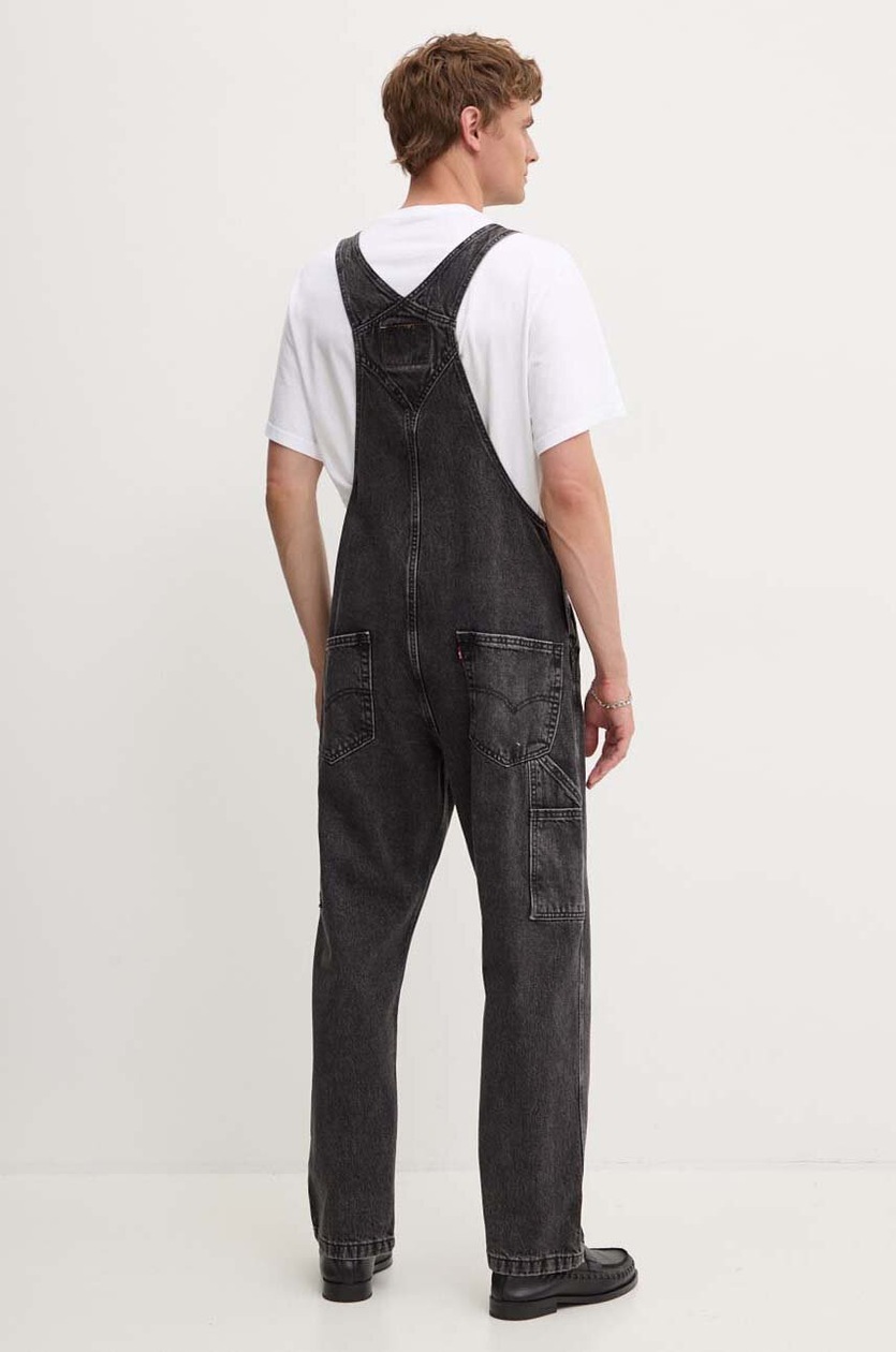 Salopette Uomo Levi's RT Overall - 100% Cotone, Vestibilità Classica E Comfortabile - Foto 12
