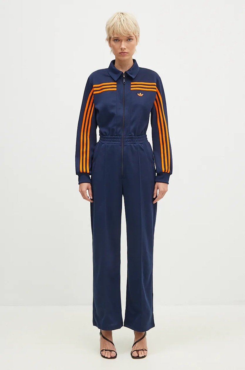 adidas Originals jumpsuit Jumpsuit navy blue color JN8312 at PRM US