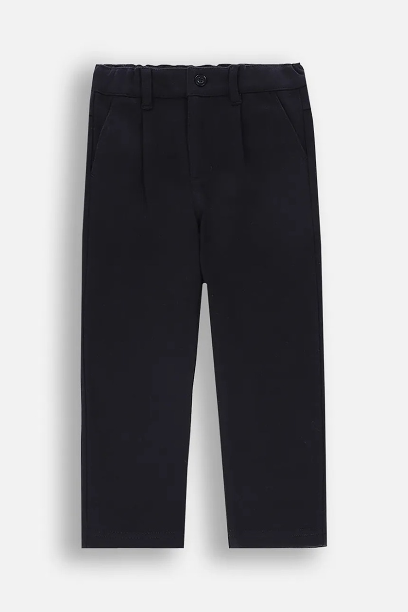 Pantaloni Name It Bimbo - Denim Felpato - Cotone Bio 95% - Gamba Larga