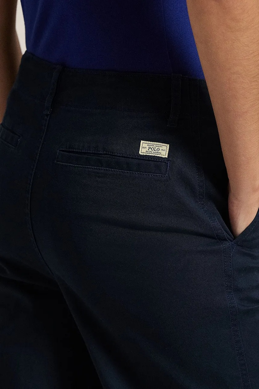Polo Ralph Lauren trousers women's navy blue color 211939940