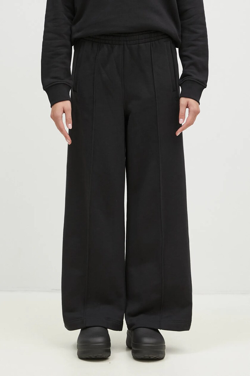 Wide leg cotton joggers hotsell