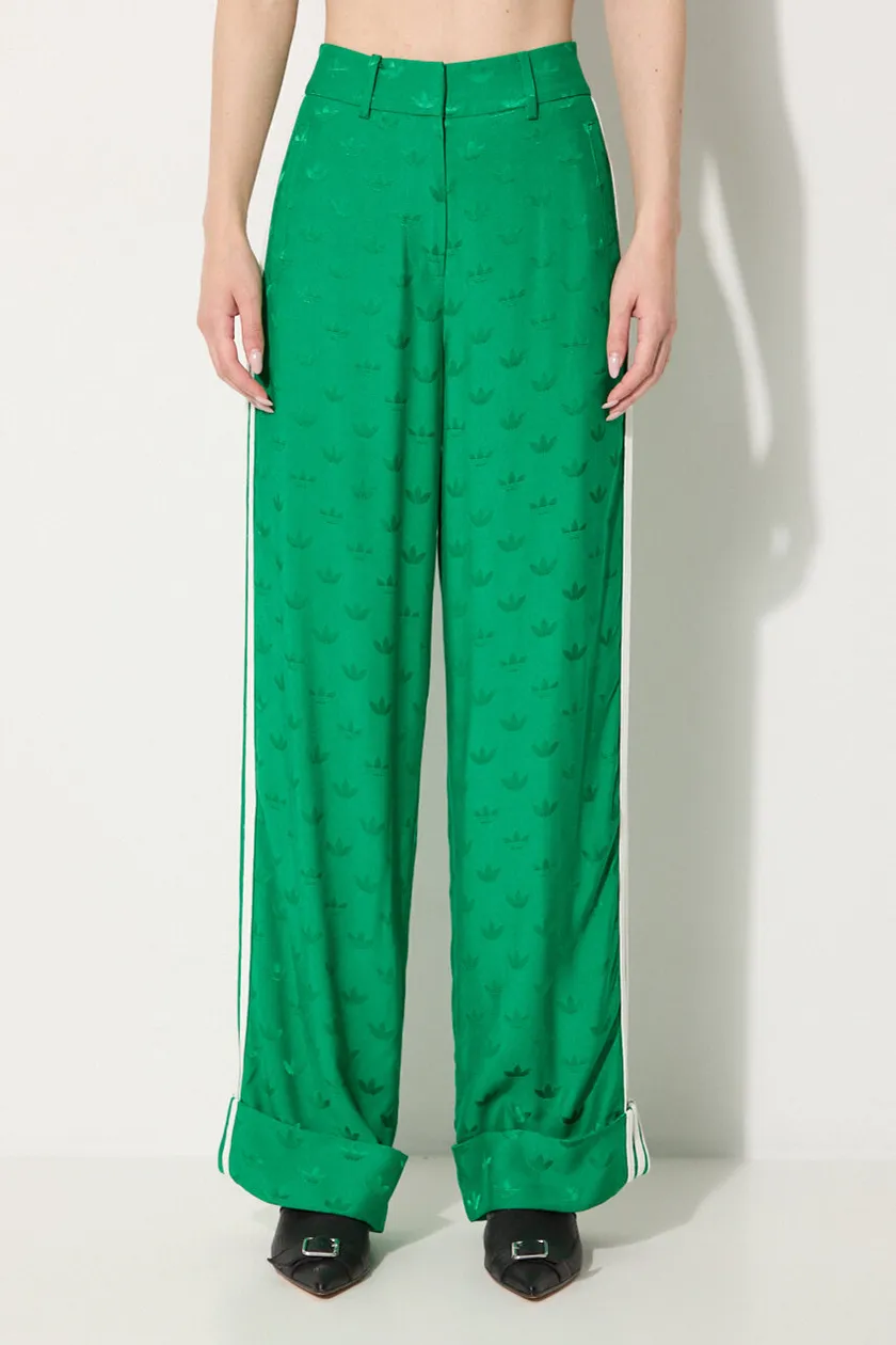 Adidas pants women green online