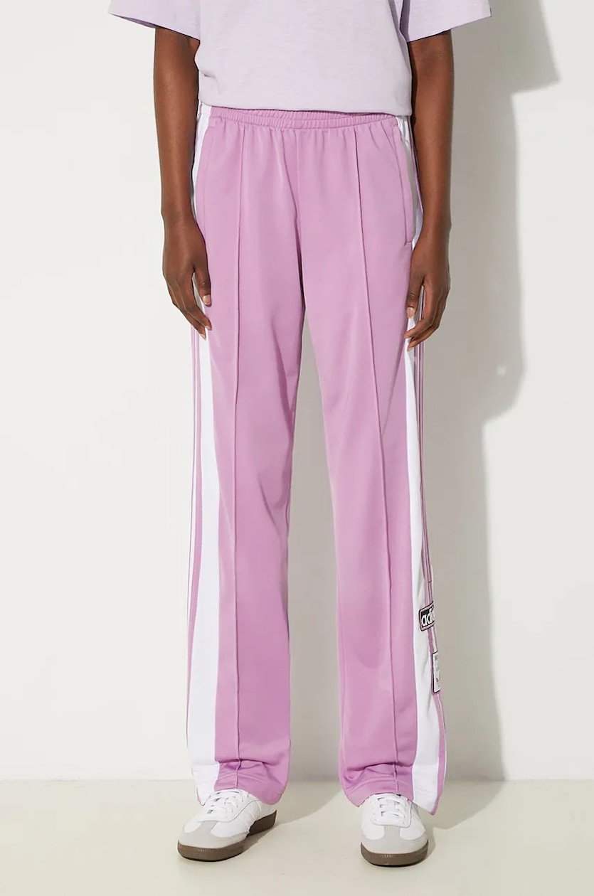 Adidas purple joggers shop