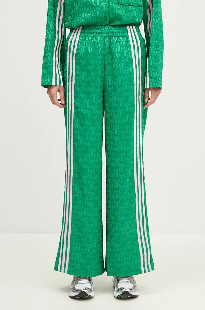 Adidas green sweats sales