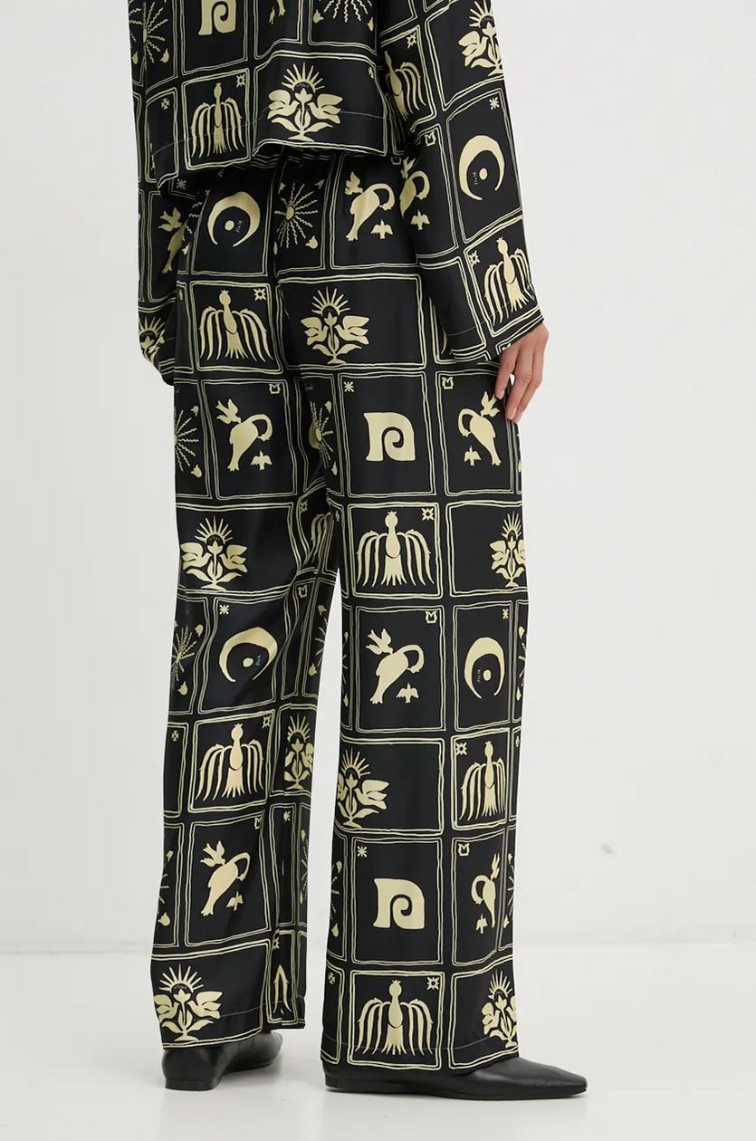 【送料&関税込】Nanushka Flared Trousers Leena - Okobor™ Alt-Leather Pants - Ashy Taupe – Nanushka
