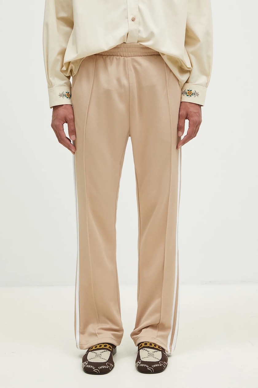 Beige adidas pants on sale