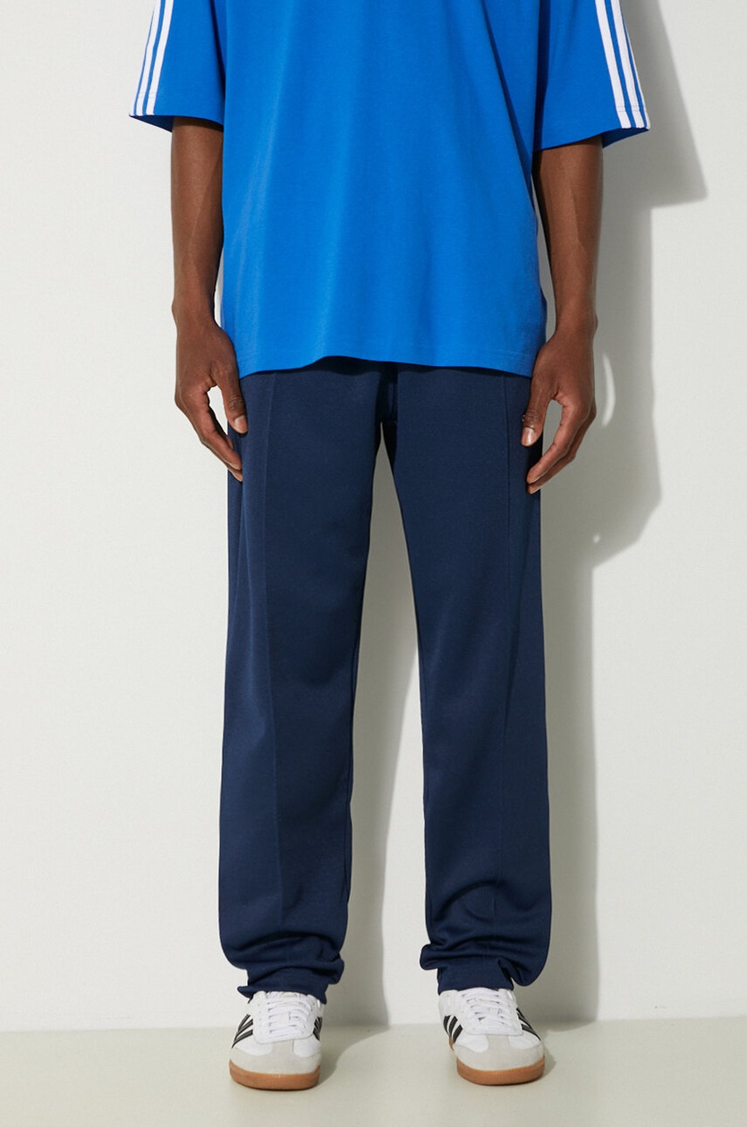 adidas Originals joggers Premium Track Pant navy blue color