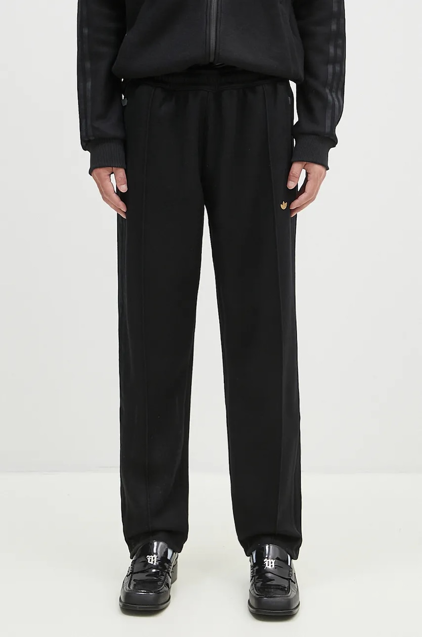 Adidas wide leg track pants mens shop