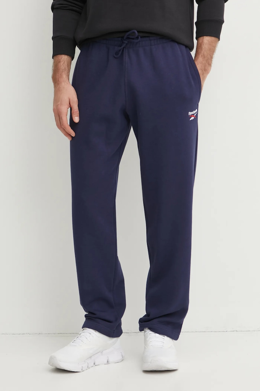 Pantaloni Classics Pantaloni Reebok Blu Reebok Vector Track Pants