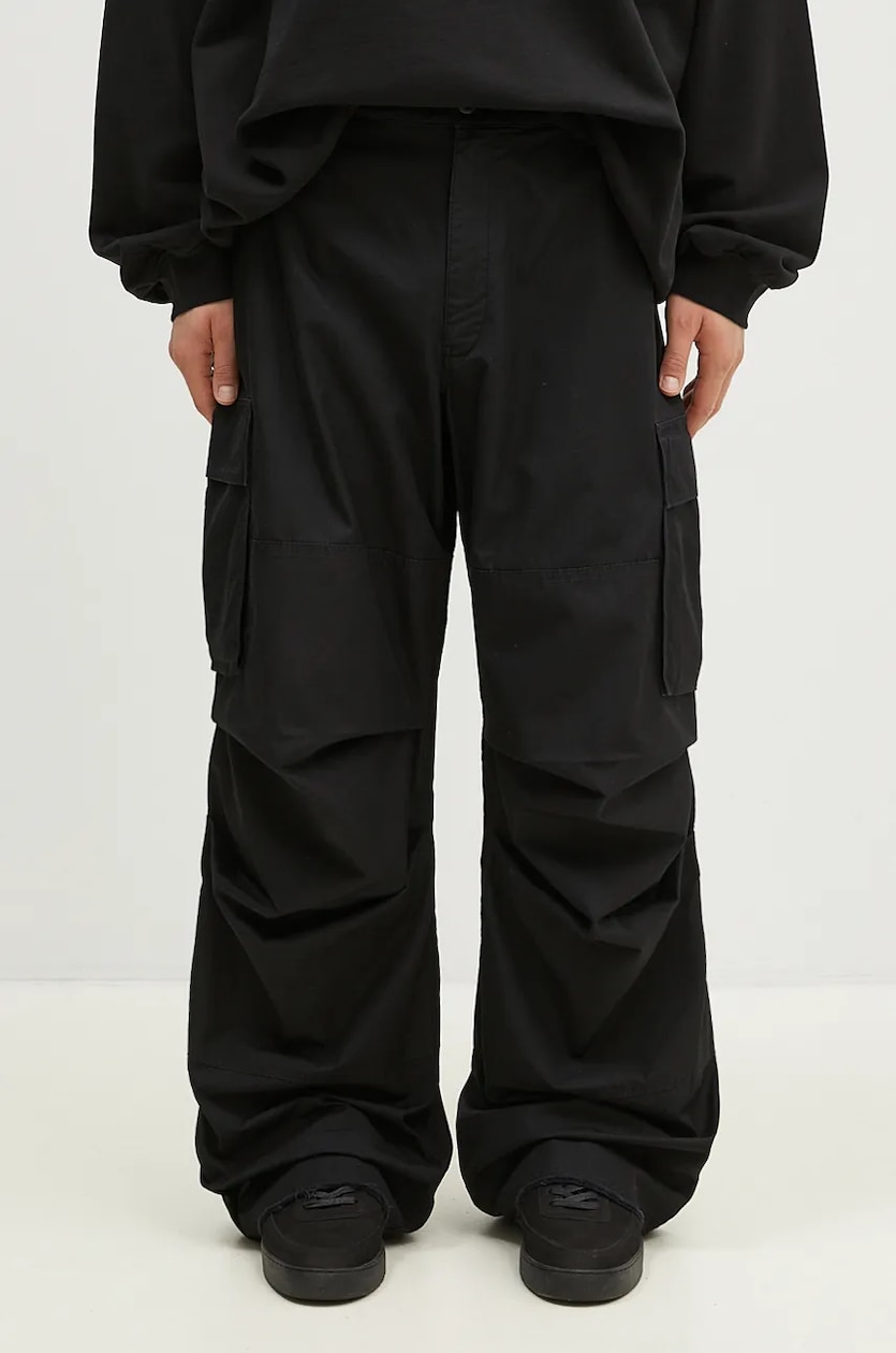 Engineered Garments corduroy trousers Oxford Pant black Engineered Garments corduroy trousers Oxford Pant black