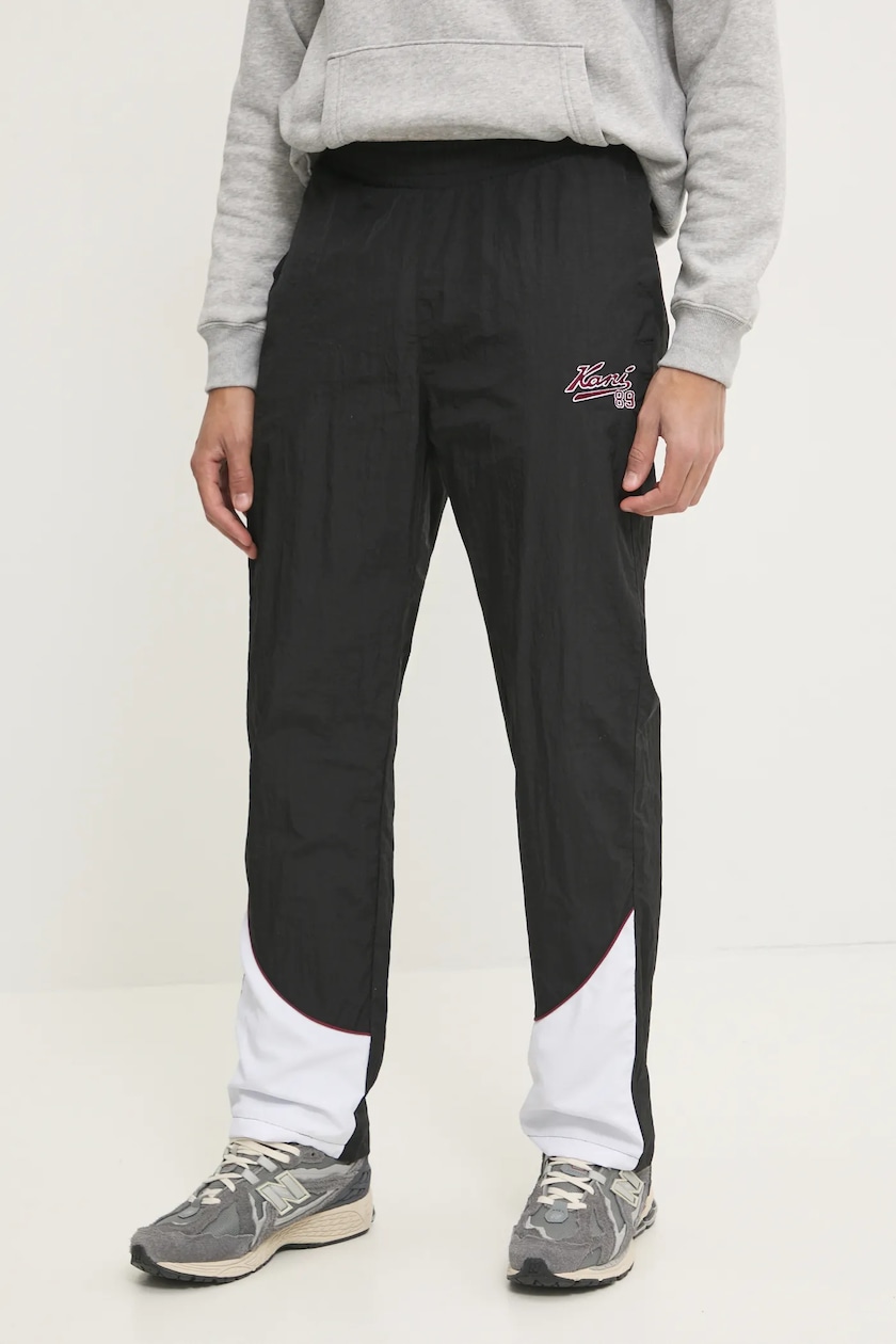 Karl Kani pantaloni della tuta colore nero 60030073