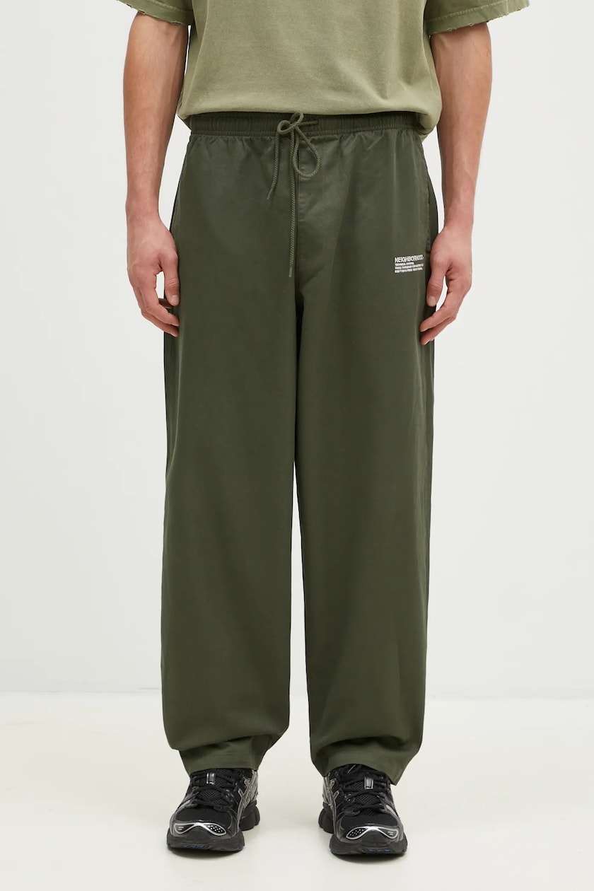NEIGHBORHOOD trousers Baggysilhouette Easy Pants PRM EU NEIGHBORHOOD trousers Baggysilhouette Easy Pants PRM EU