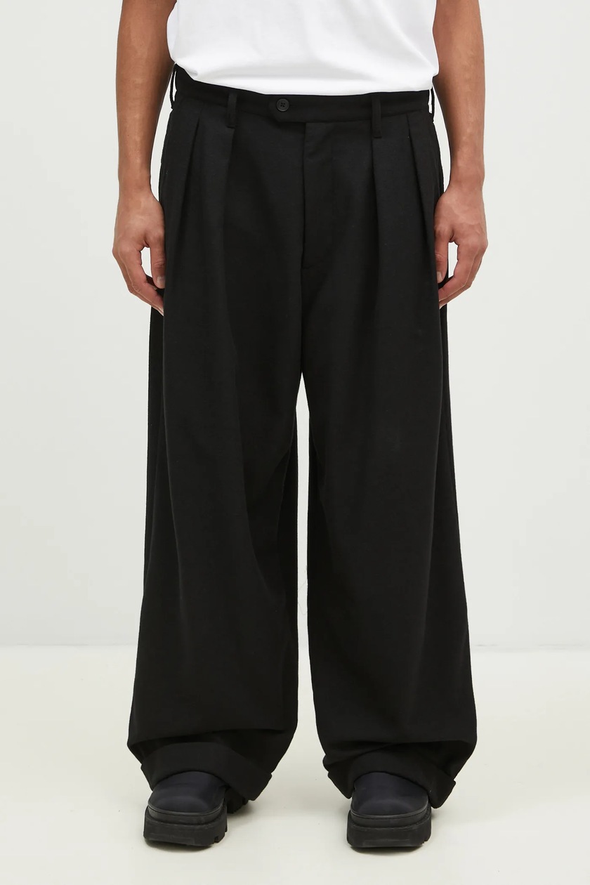 Engineered Garments wool blend trousers Oxford Pant black Engineered Garments wool blend trousers Oxford Pant black