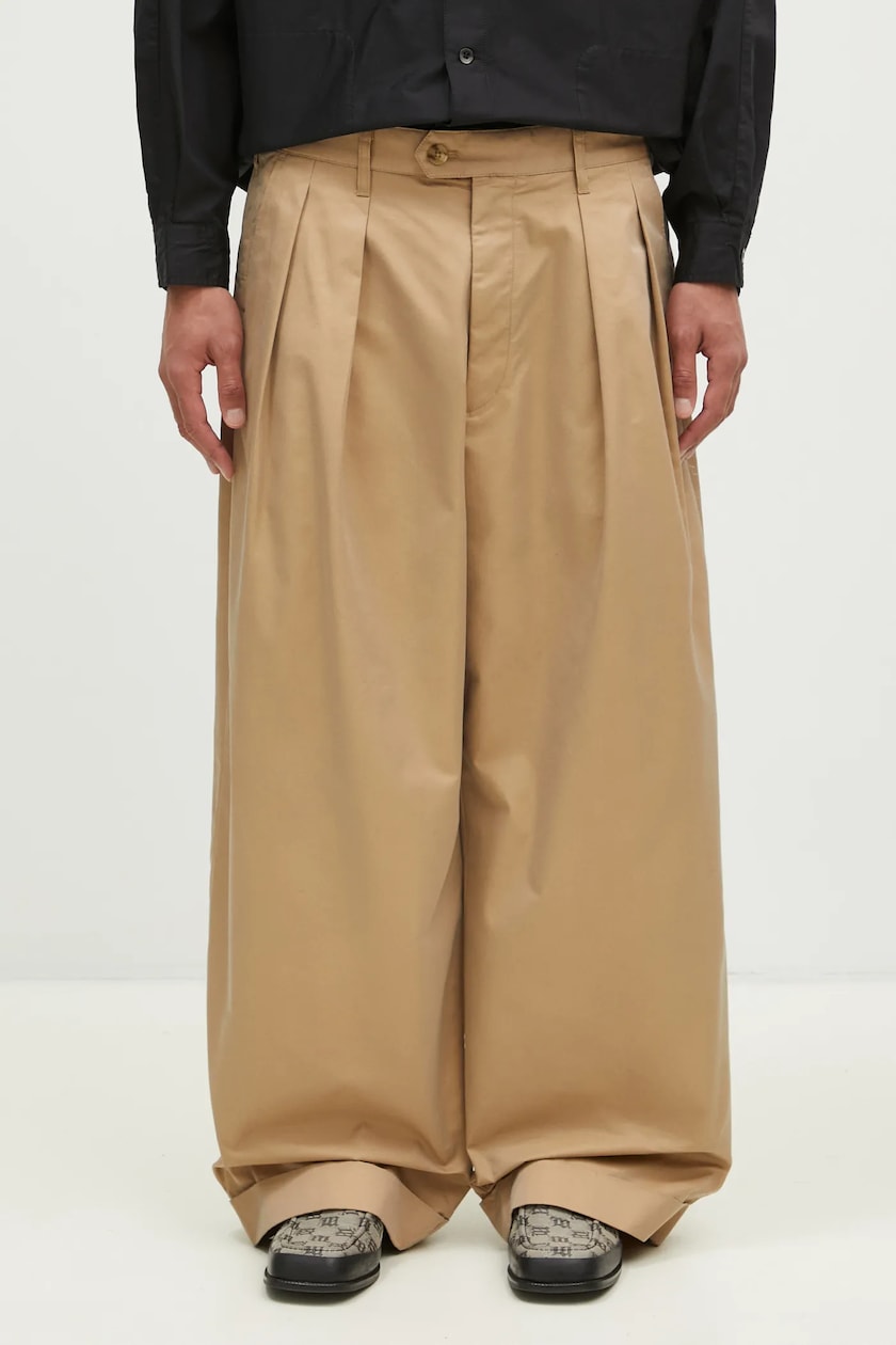 Engineered Garments trousers Oxford Pant men's green color Engineered Garments trousers Oxford Pant men's green color