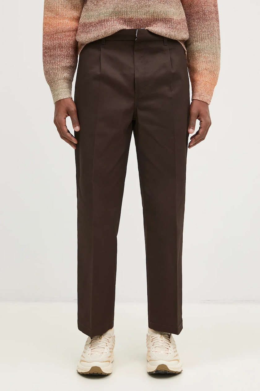 Wacko Maria cotton trousers Double Pleated Chino Trousers PRM EU Wacko Maria cotton trousers Double Pleated Chino Trousers PRM EU