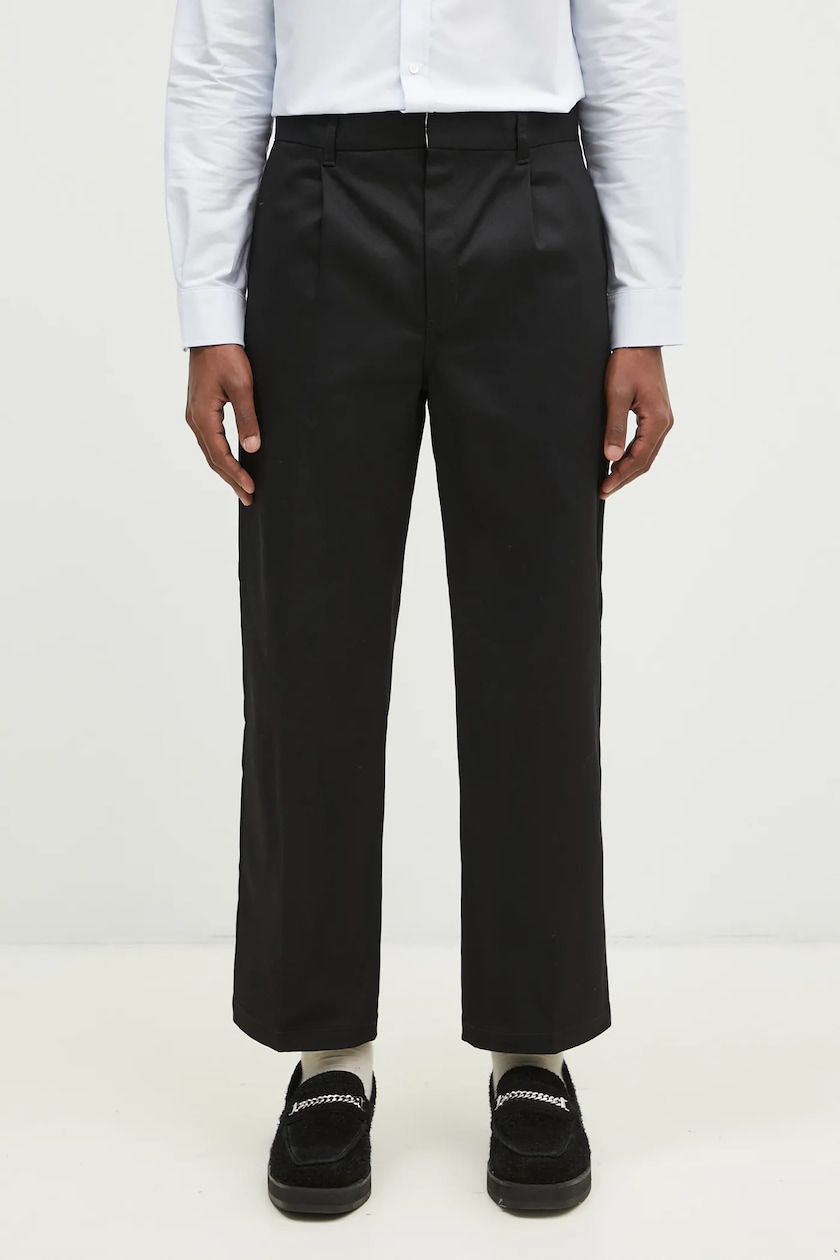Wacko Maria cotton trousers Double Pleated Chino Trousers PRM EU Wacko Maria cotton trousers Double Pleated Chino Trousers PRM EU