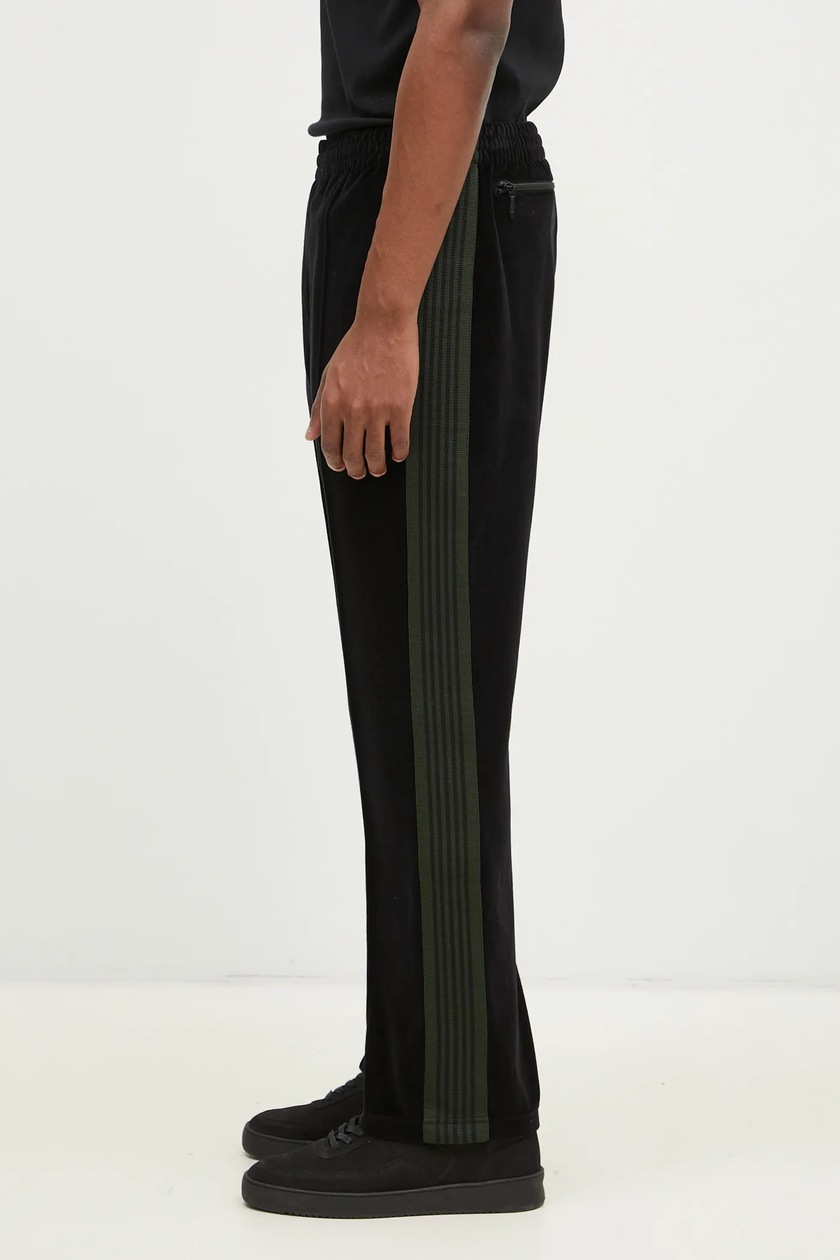 【未使用品】Needles 25SS Narrow Track Pant Needles Narrow Track Pant in Black | FWRD
