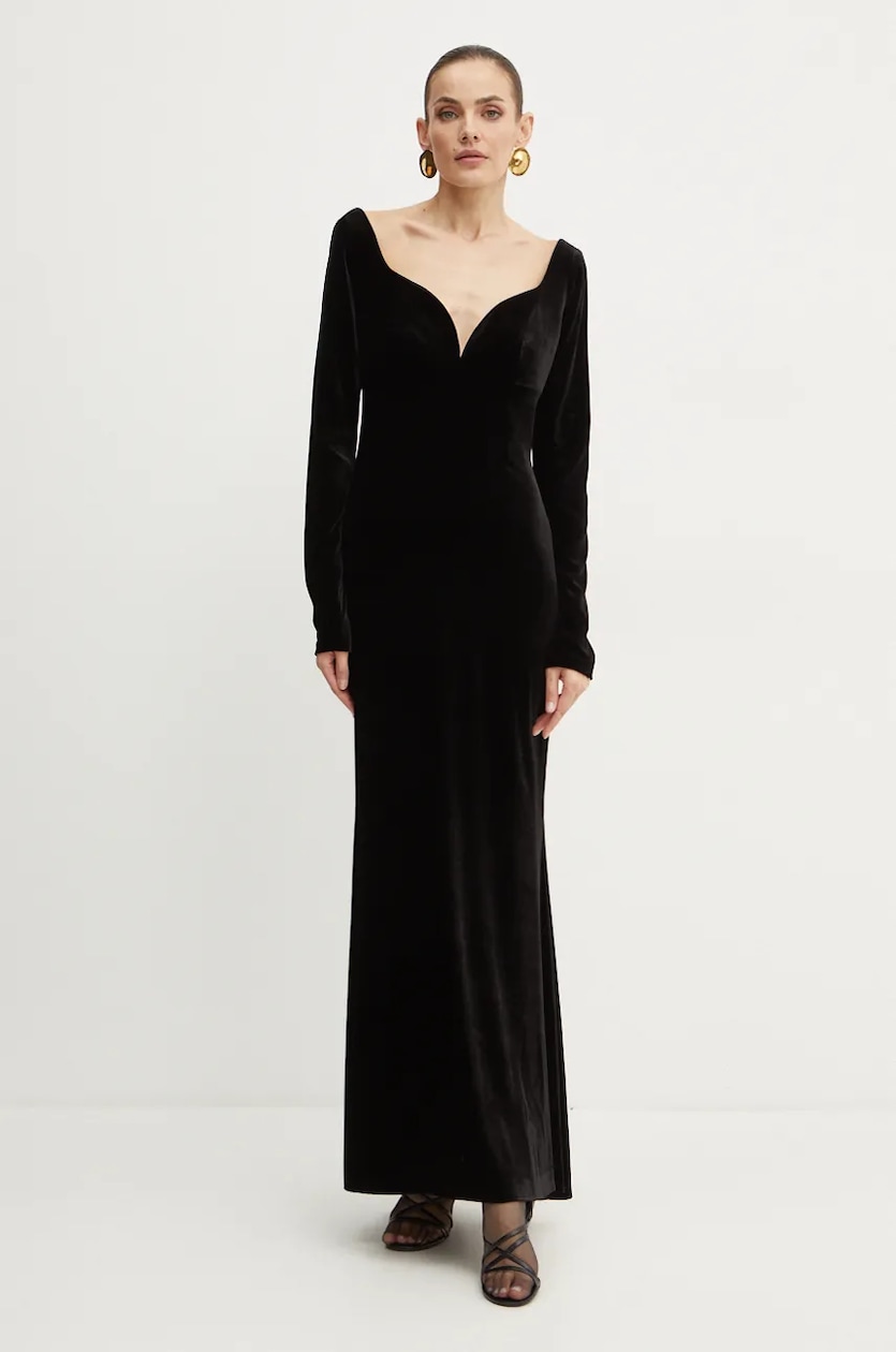 Luisa Spagnoli vestito in velluto ANSWEAR