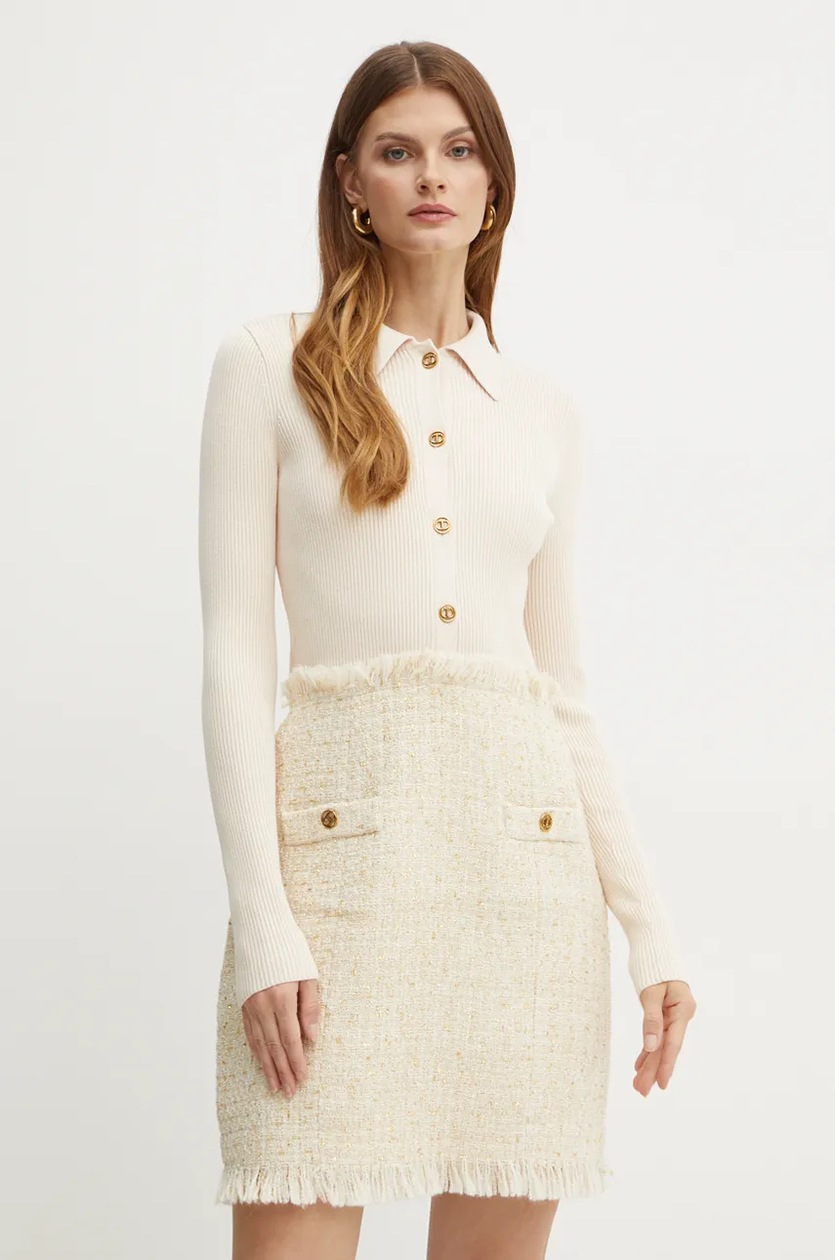 Twin Set Mini Abiti In Lana Twinset Vestito In Lana