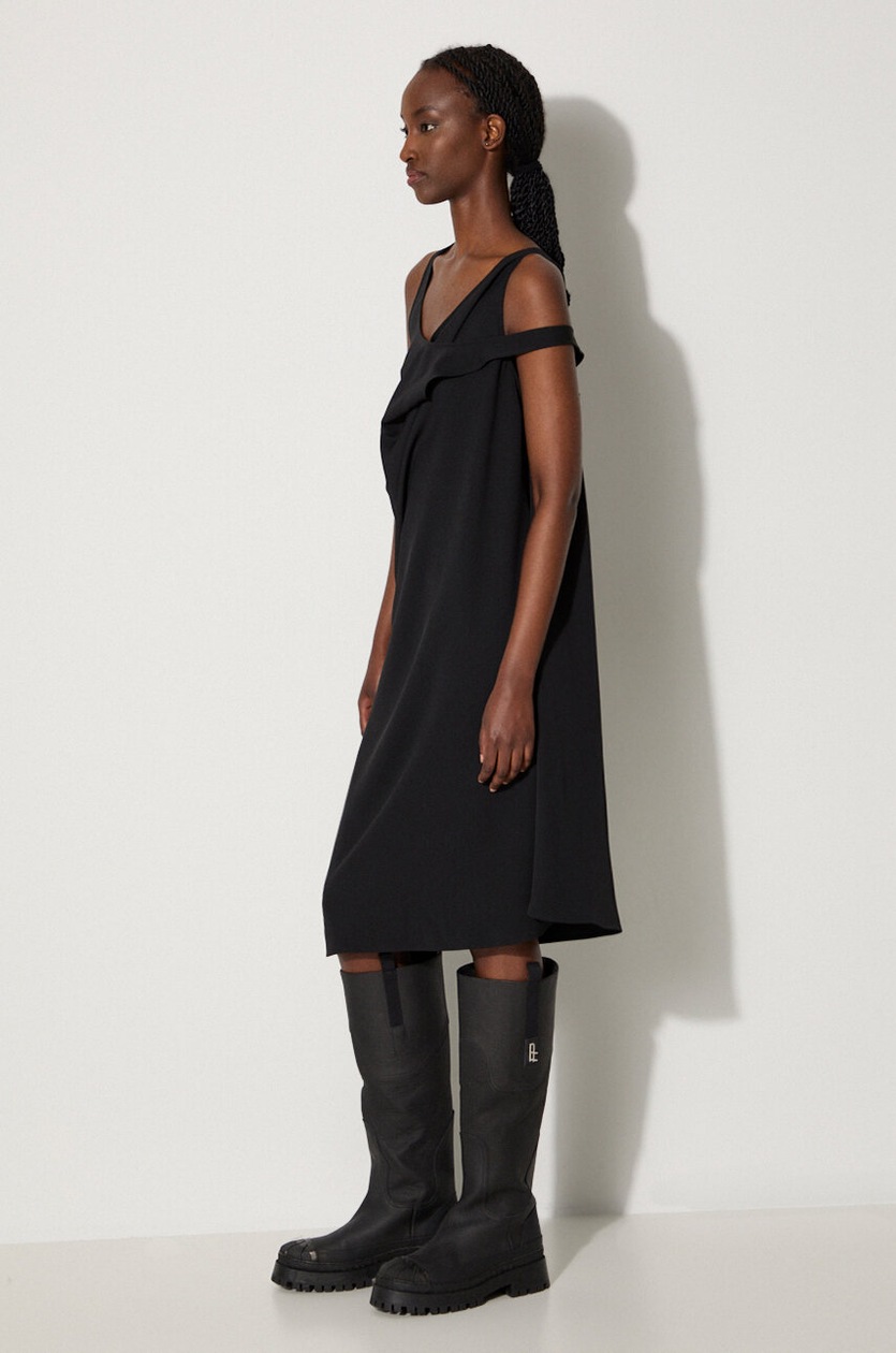 EVERYDAY DRESS mature s-sleeve ブラック long 数量限定 | THE9SHOP